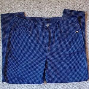 FDJ French Dressing Jeans Blue Diamond Pants